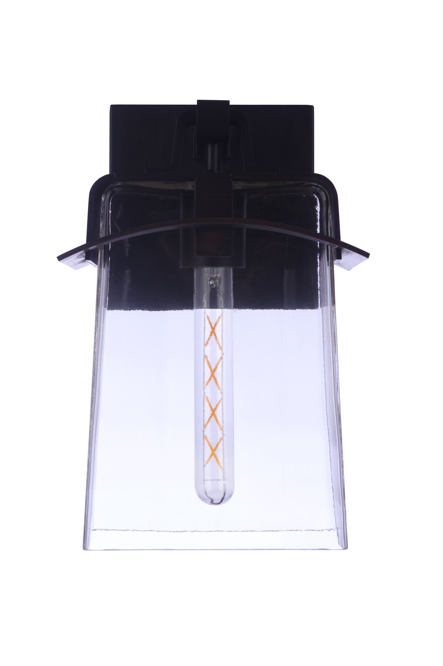 ZA6014-ABZ - Smithy 1 Light 13.63" High Outdoor Wall Lantern - Aged Bronze Brushed