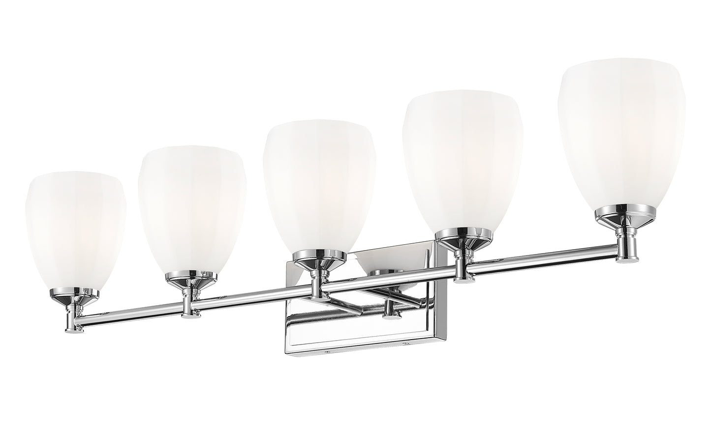 7004-5V-CH - Oren 5 Light 38" Vanity - Chrome