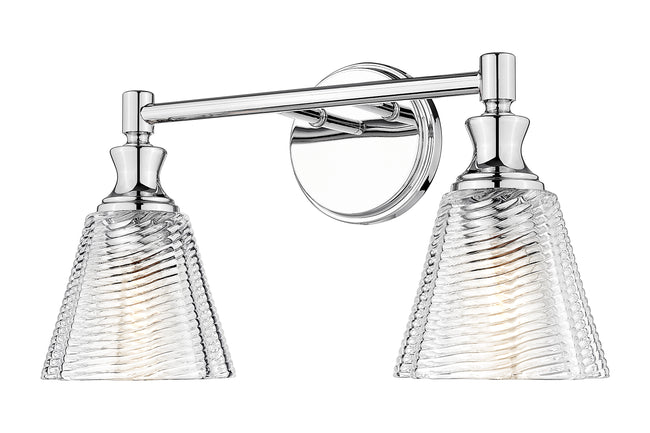 7704-2V-CH - Auden 2 Light 18" Vanity - Chrome