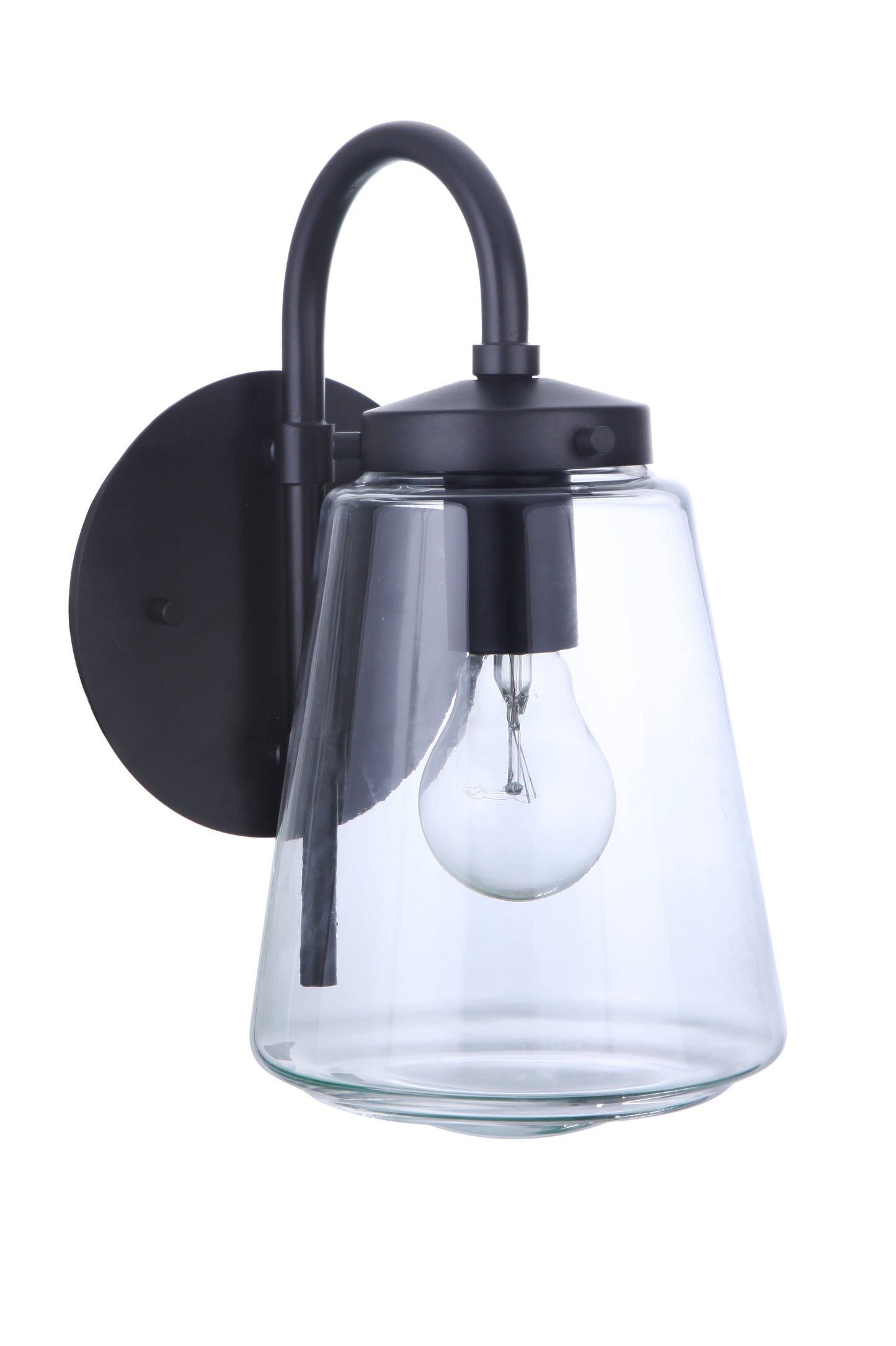 ZA3804-MN - Laclede 1 Light 12" High Outdoor Wall Lantern - Midnight