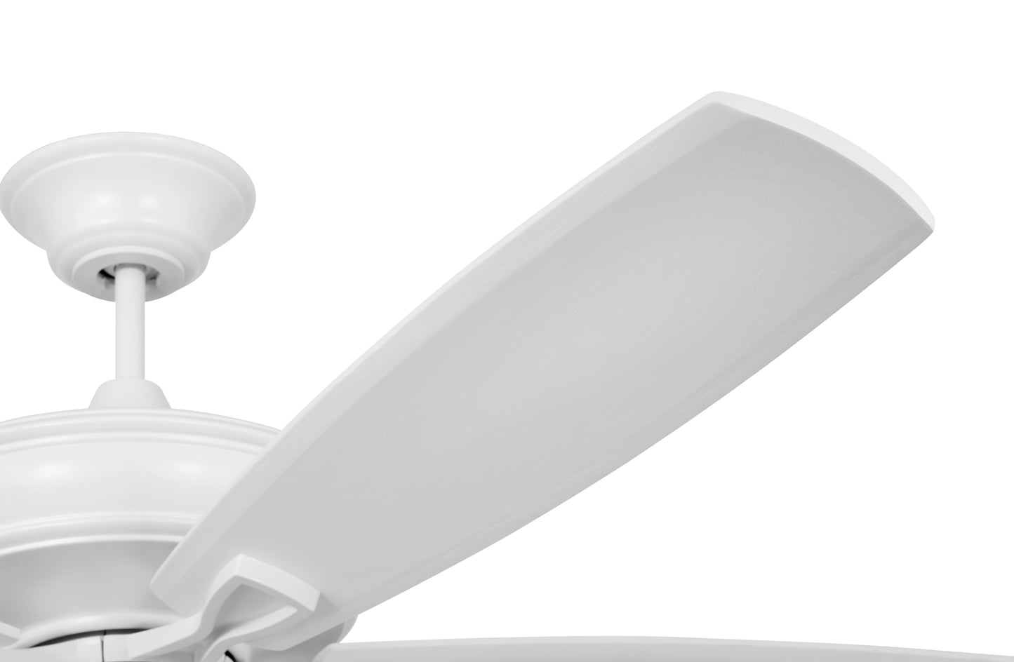 SNT60MWW5 - Santori 60 Indoor/Outdoor 60" 5 Blade Indoor Outdoor Ceiling Fan with Light Kit - Matte White