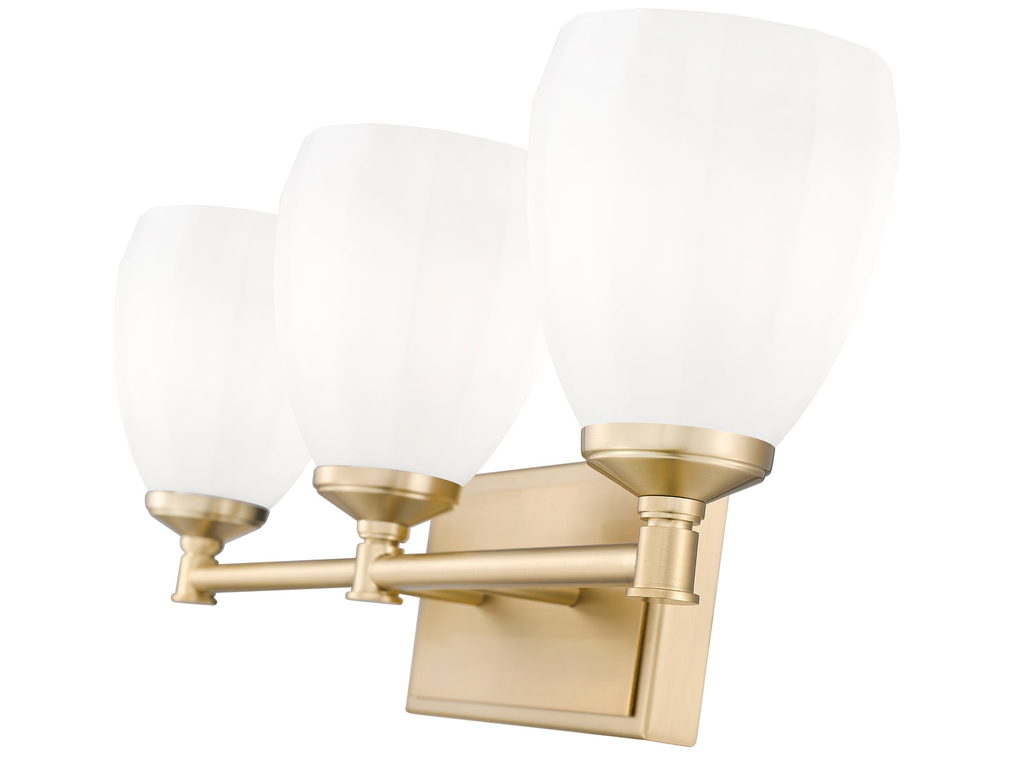 7004-3V-MGLD - Oren 3 Light 24" Vanity - Modern Gold