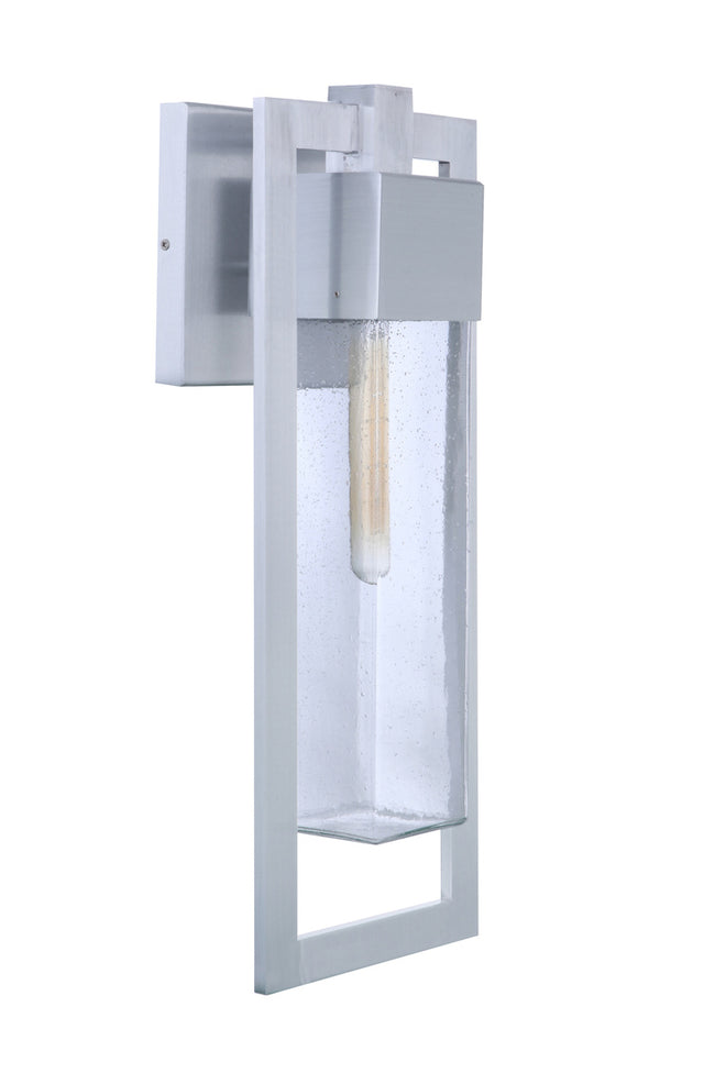 ZA4024-SA - Perimeter 1 Light 22" High Outdoor Wall Lantern - Satin Aluminum