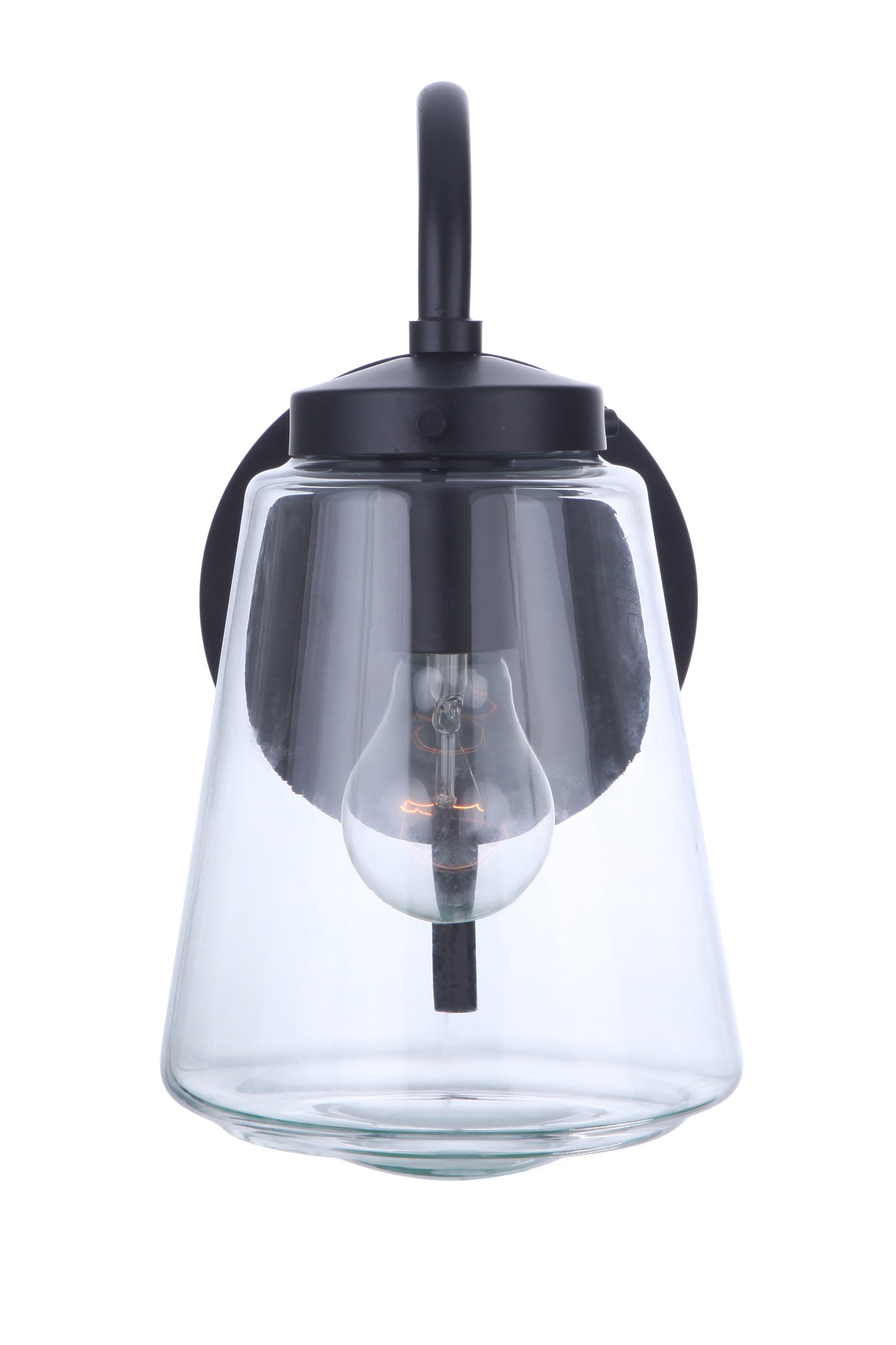 ZA3804-MN - Laclede 1 Light 12" High Outdoor Wall Lantern - Midnight