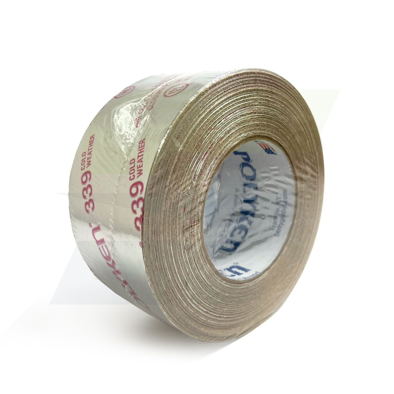 Polyken 339 Premium Foil Tape – UL 181A-P & 181B-FX Listed - 2.5 in x 60 yd