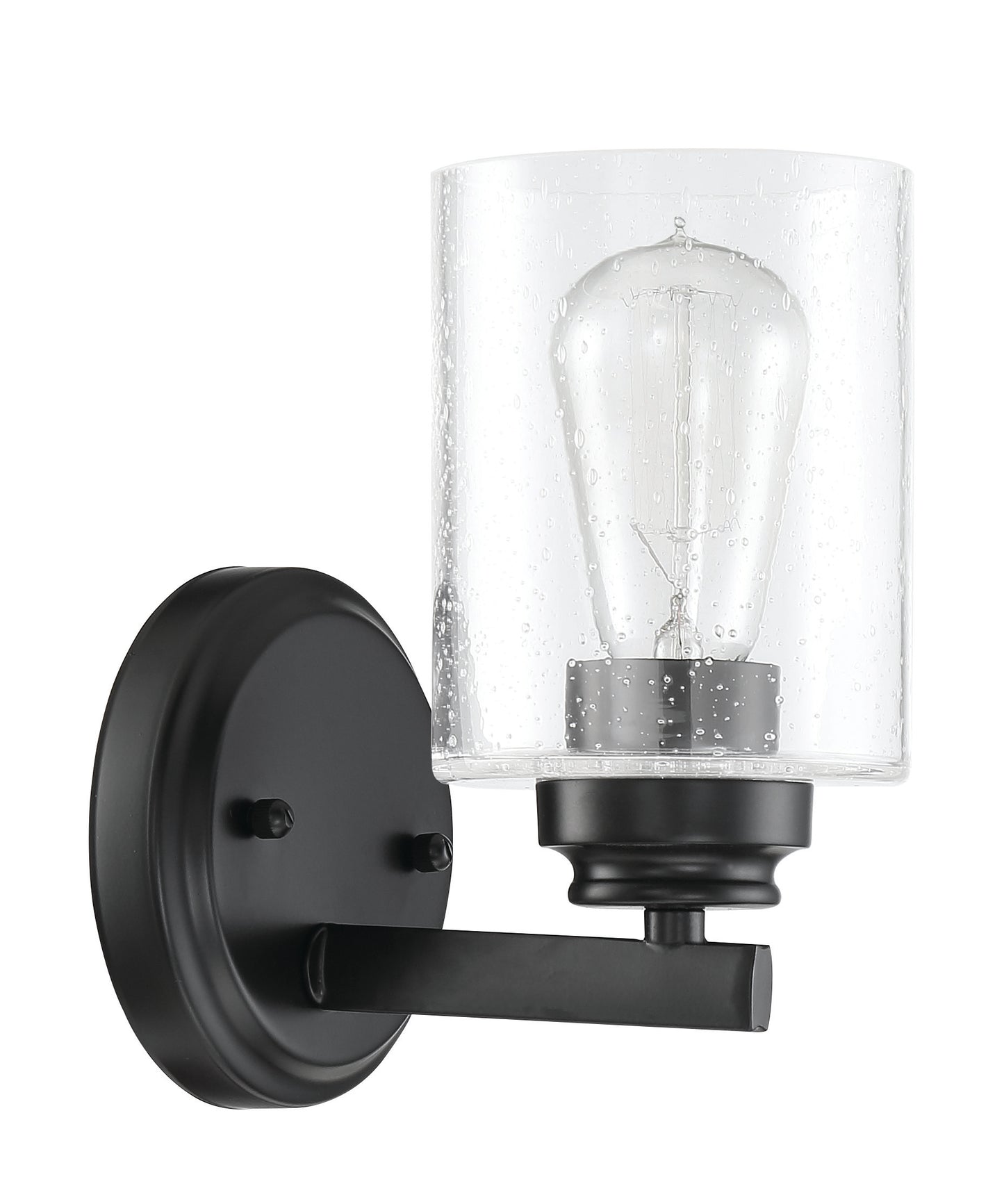 50501-FB - Bolden 1 Light 8.5" High Wall Sconce - Flat Black