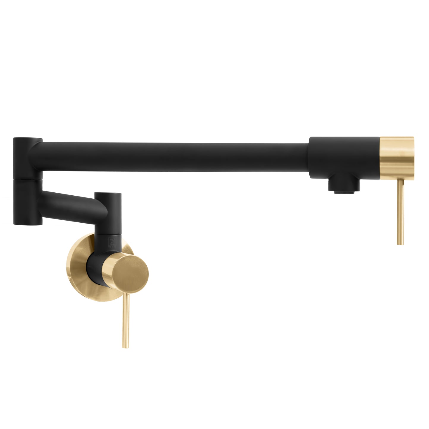 GEM-FPF-ZMBCB - Autograph Edition Gemini Pot Filler in Matte Black and Champagne Bronze