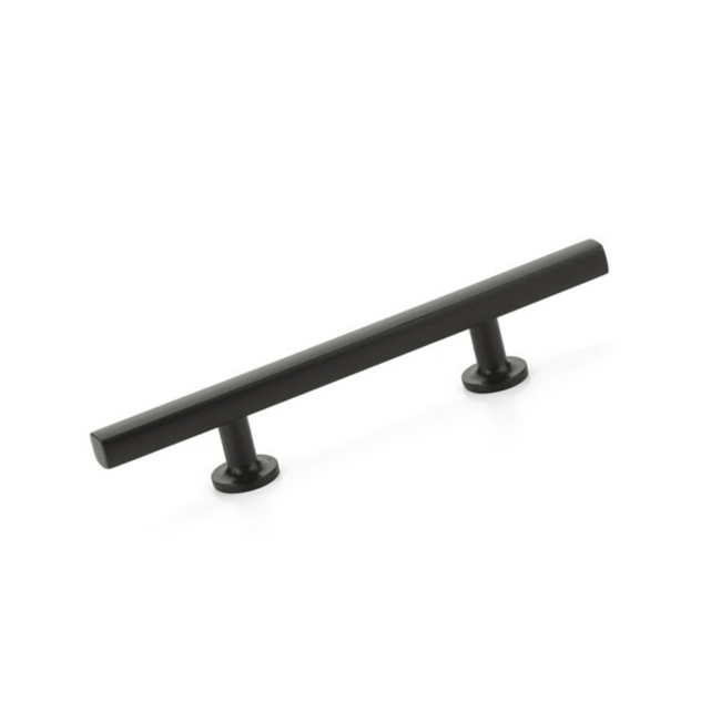 86683US19 - Freestone 6" Center to Center Extended Bar Cabinet Pull - Urban Modern Collection - Flat Black
