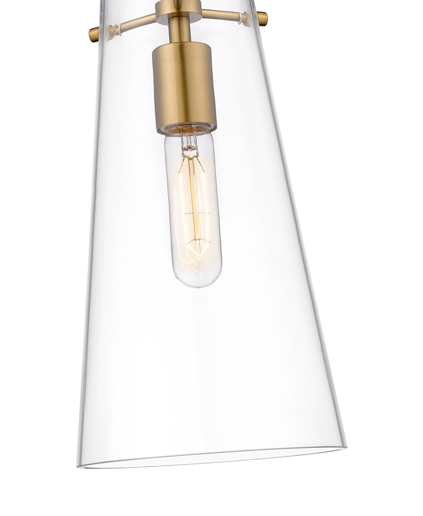 7508P-ROD-MGLD - Kira 1 Light 6" Pendant - Modern Gold