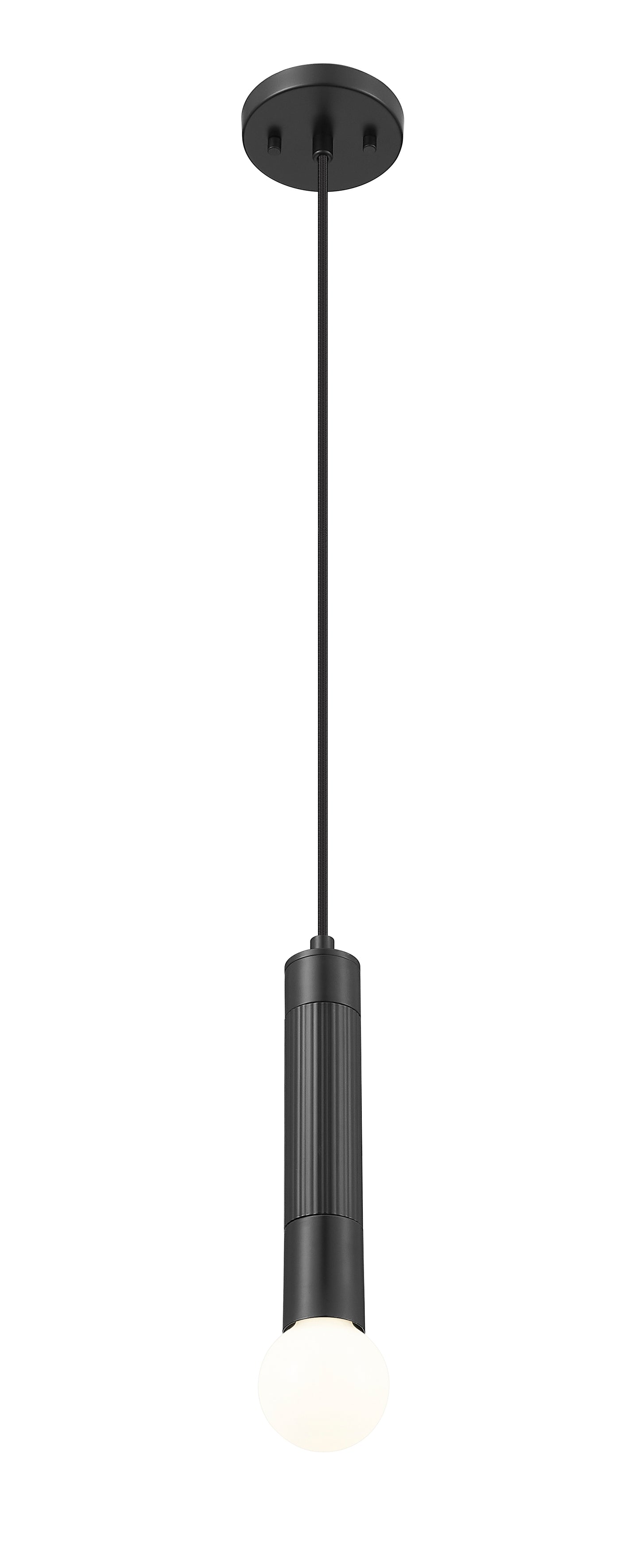 1956P-MB - Stari 1 Light 5" Pendant - Matte Black