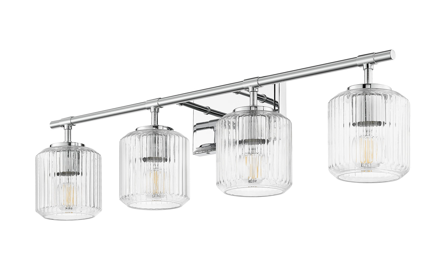 7515-4V-CH - Landon 4 Light 32" Vanity - Chrome