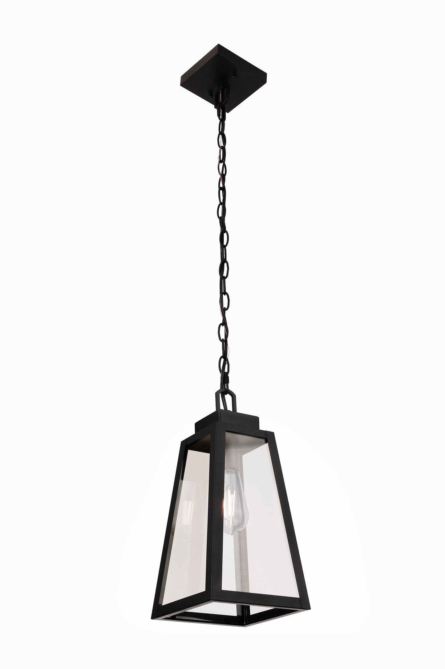 ZA6911-TB - Sorano 1 Light 7.25" Wide Outdoor Pendant - Textured Black