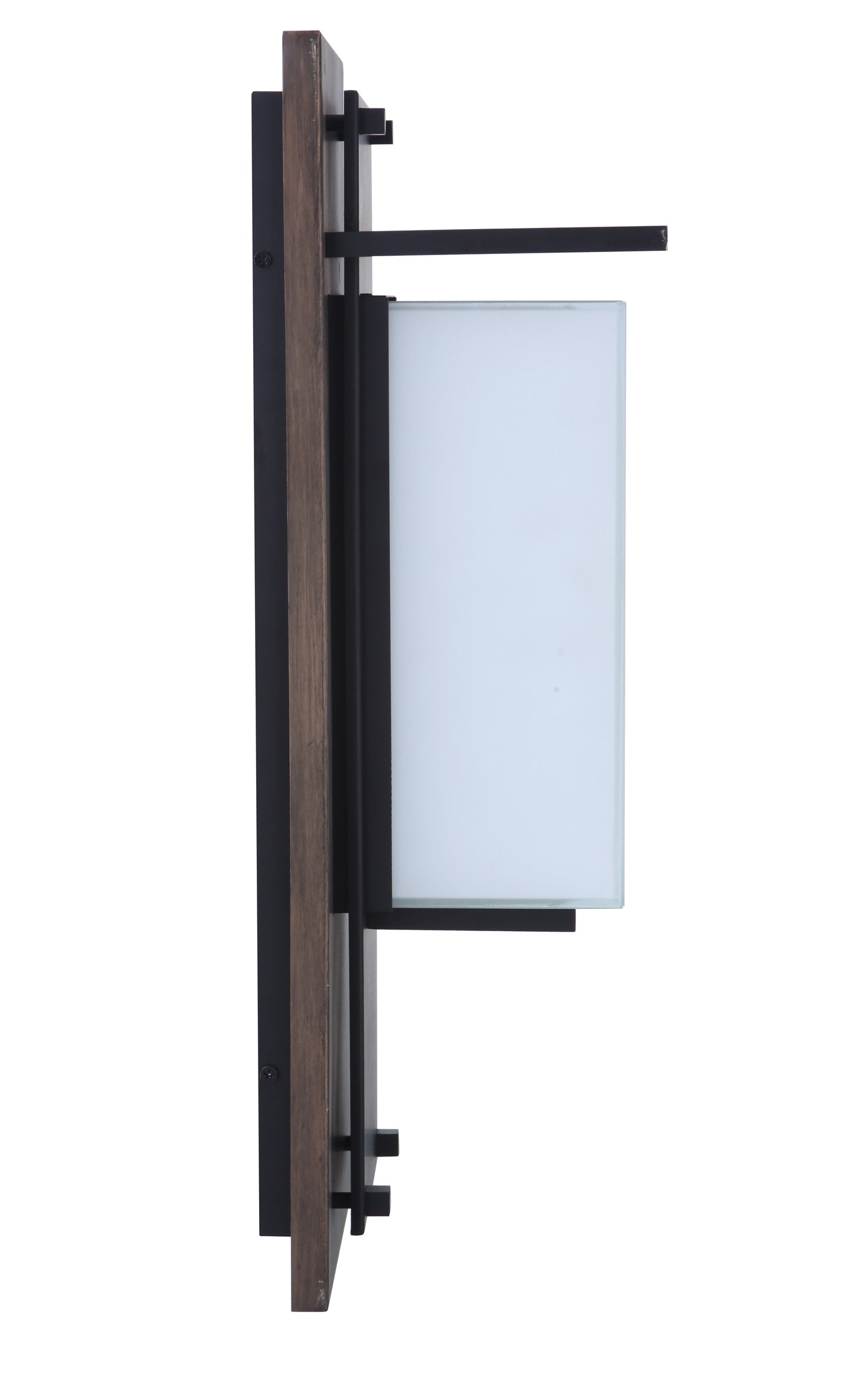 ZA2522-WBMN-LED - Heights 1 Light 24" High Outdoor Wall Lantern - Whiskey Barrel / Midnight