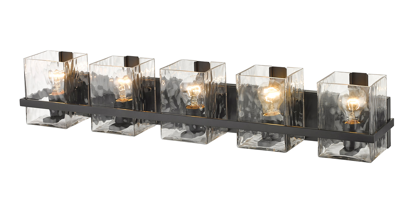 1938-5V-MB - Bennington 5 Light 36" Vanity - Matte Black