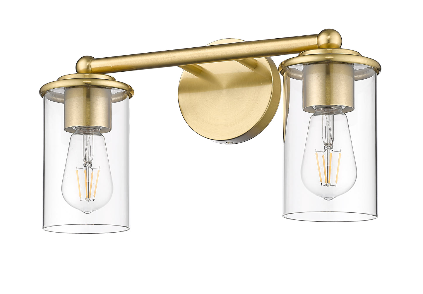 742-2V-LG - Thayer 2 Light 16" Vanity - Luxe Gold