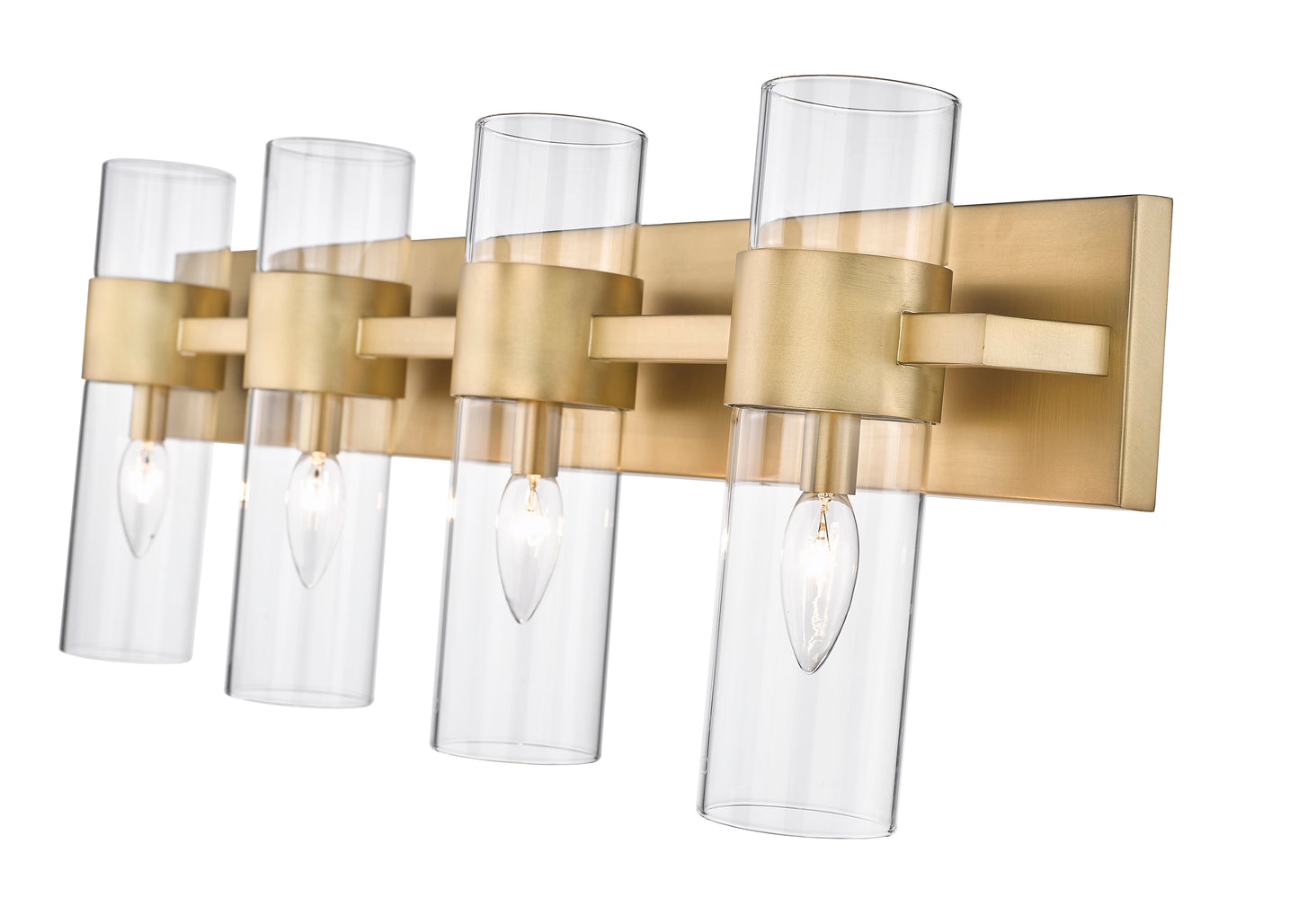 343-4V-RB - Lawson 4 Light 32" Vanity - Rubbed Brass