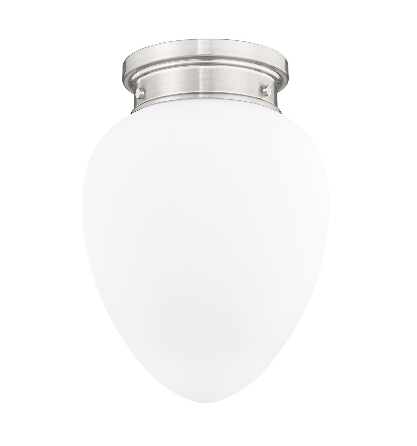 1945F9-BN - Gideon 1 Light Flush 10" Mount - Brushed Nickel