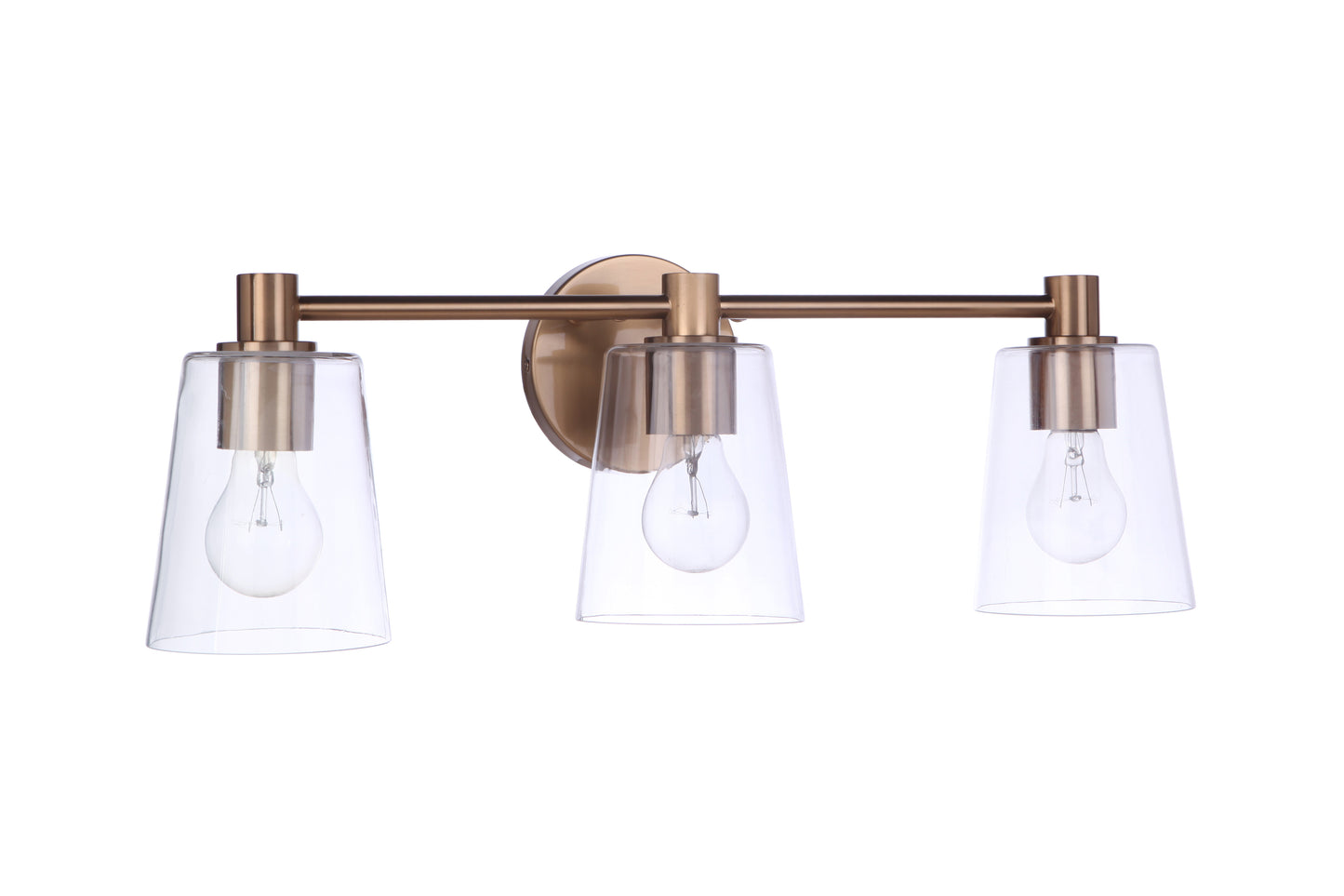 12623SB3 - Emilio 3 Light 23" Wide Vanity Light - Satin Brass