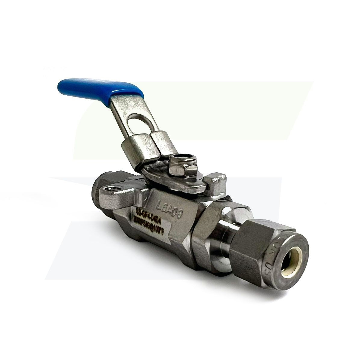SS-GP4-D4D4 - Stainless GP Ball Valve 1/4" CBC Tube x 1/4" CBC Tube