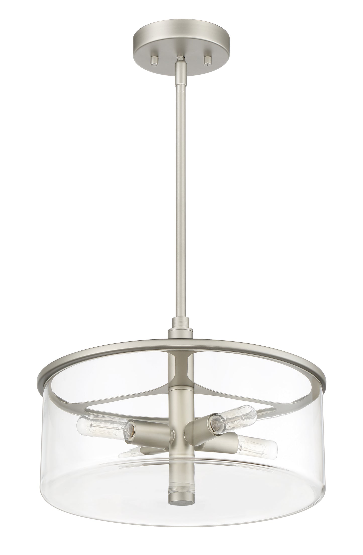 55694-SN - Hailie 4 Light 14.13" Wide Pendant - Satin Nickel