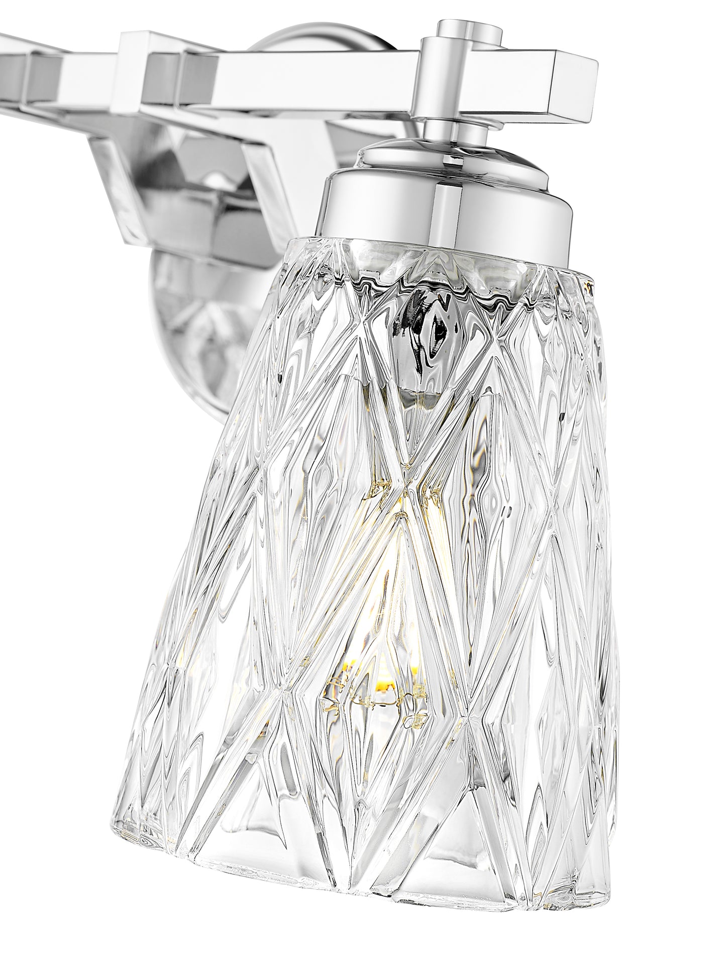 1960-2V-CH - Andree 2 Light 16" Vanity - Chrome