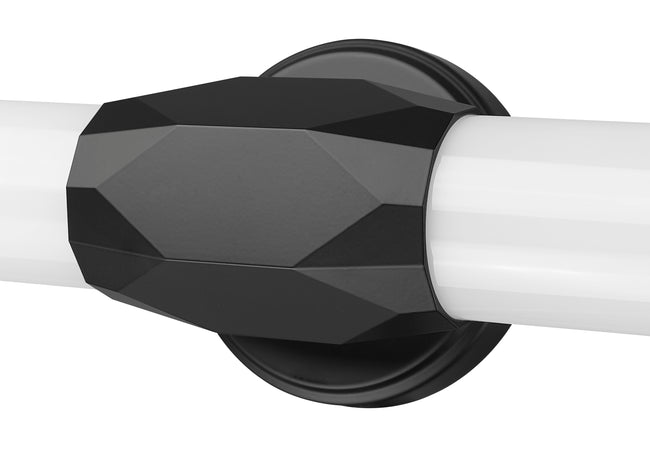 1010-40W-MB-LED - Cooper 1 Light 40" Vanity - Matte Black
