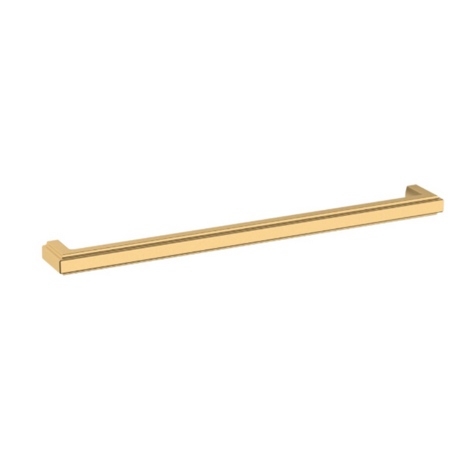 4428044 - 12" Centers - Raised Pull - Satin Brass
