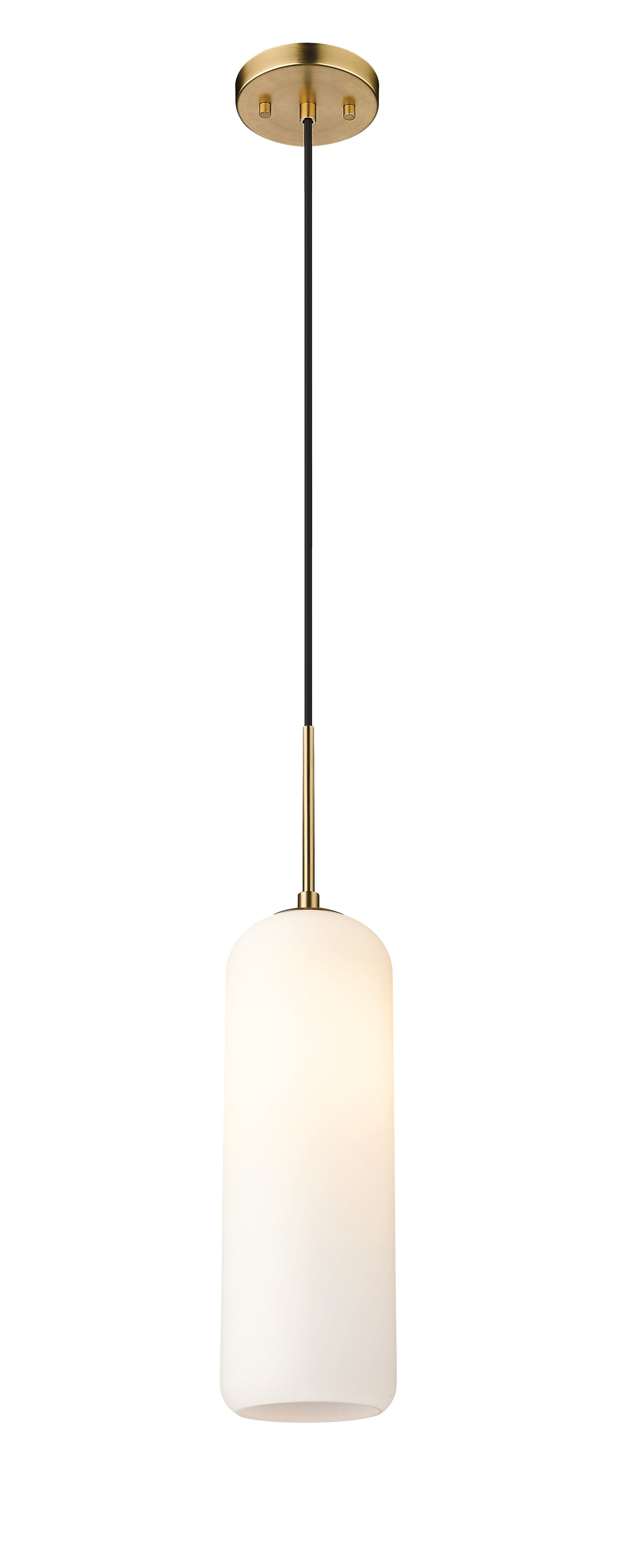 732P22-HBR - Monty 1 Light 5" Pendant - Heritage Brass