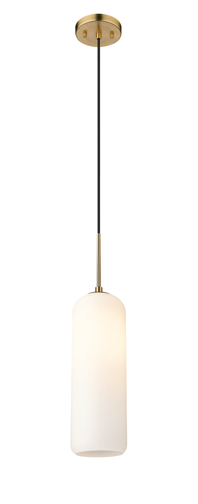 732P22-HBR - Monty 1 Light 5" Pendant - Heritage Brass