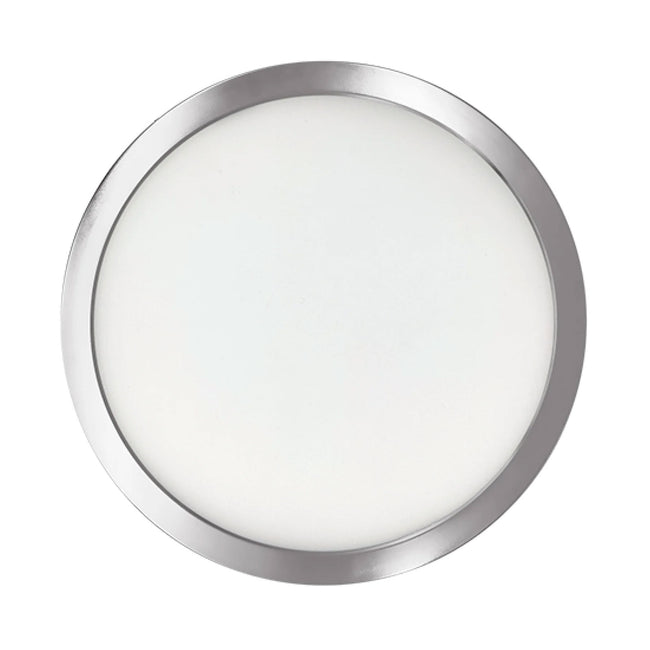 773610 - 9" Flush Mount LED Ceiling Light - 17 Watt - 3000K - Nickel