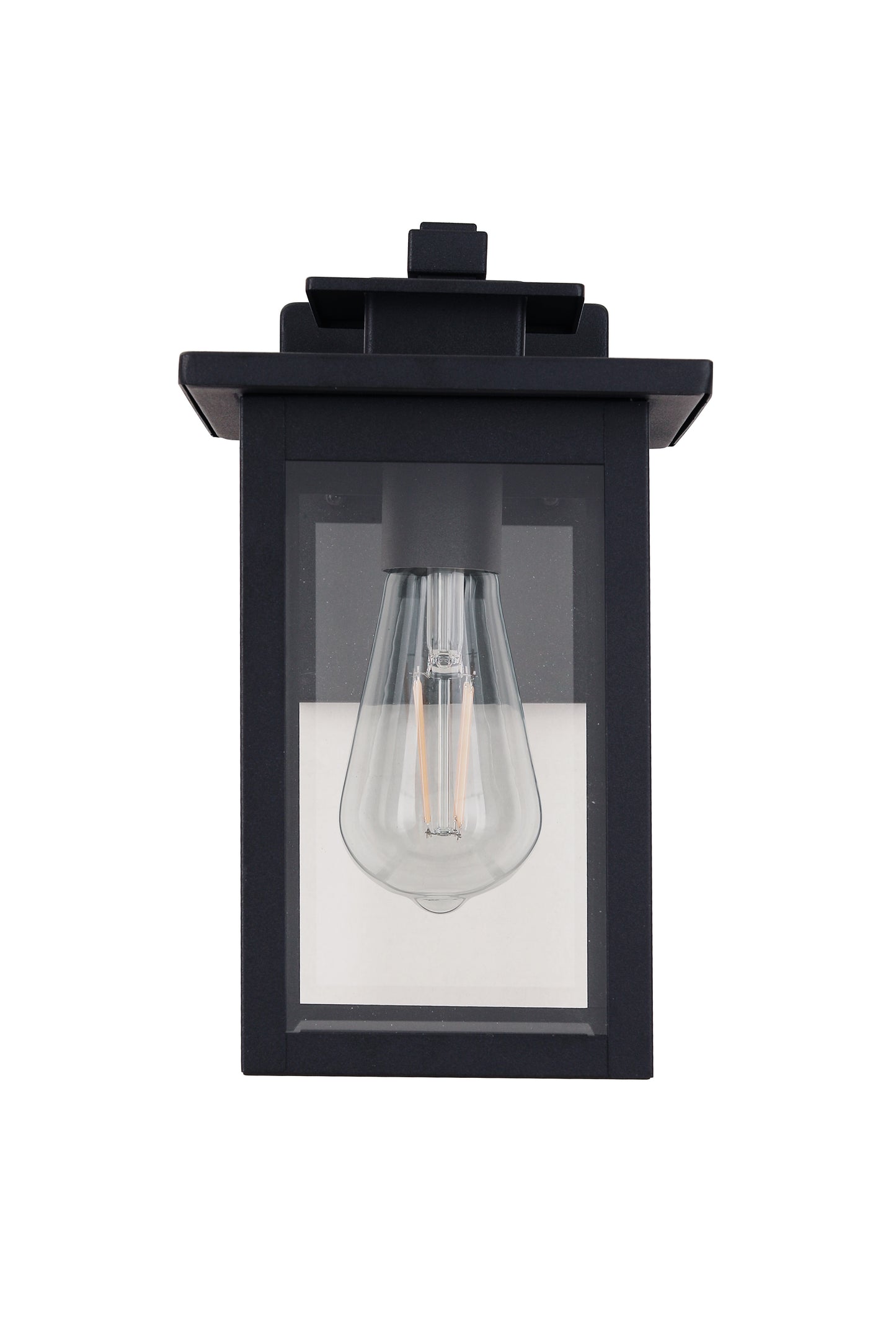 ZA7004-TB - Rock Creek 1 Light 10.25" High Outdoor Wall Lantern - Textured Black
