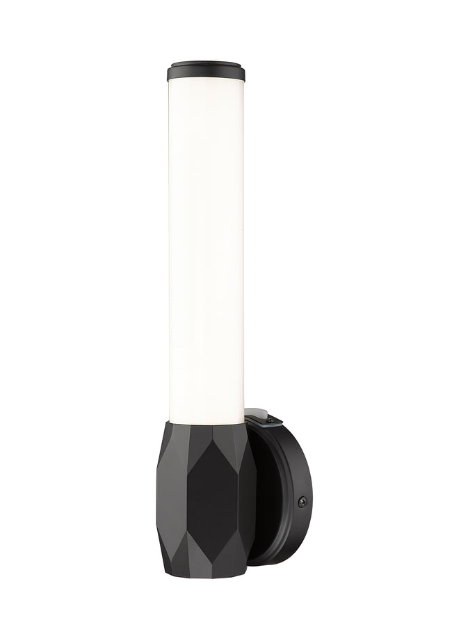 1010-1S-MB-LED - Cooper 1 Light Wall 16" Sconce - Matte Black