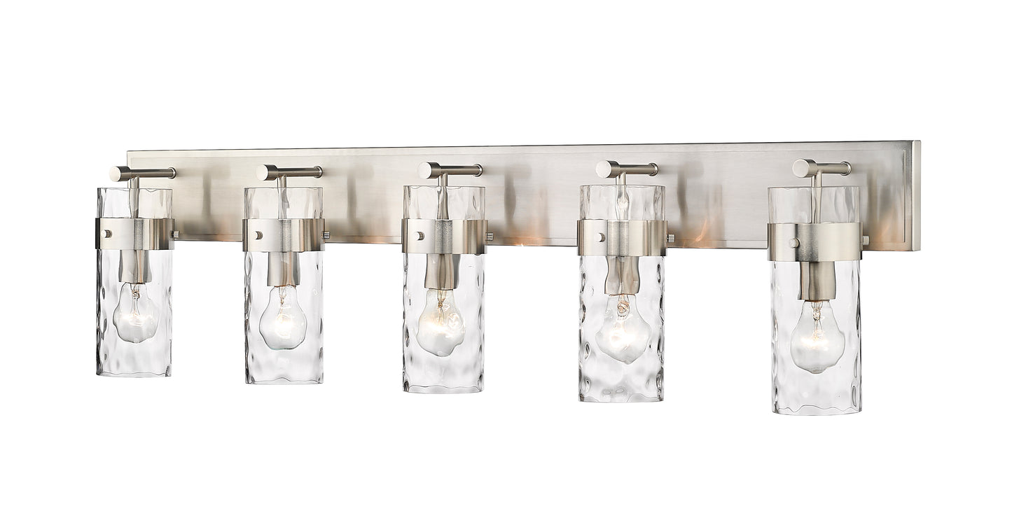 3035-5V-BN - Fontaine 5 Light 44" Vanity - Brushed Nickel