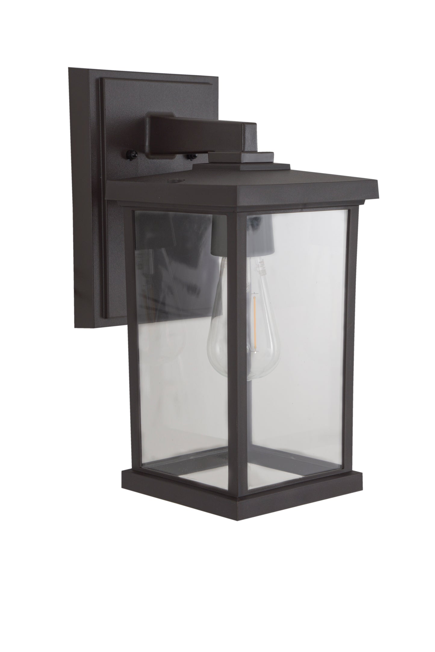 ZA2414-BZ-C - Resilience Lanterns 1 Light 14" High Outdoor Wall Lantern - Bronze