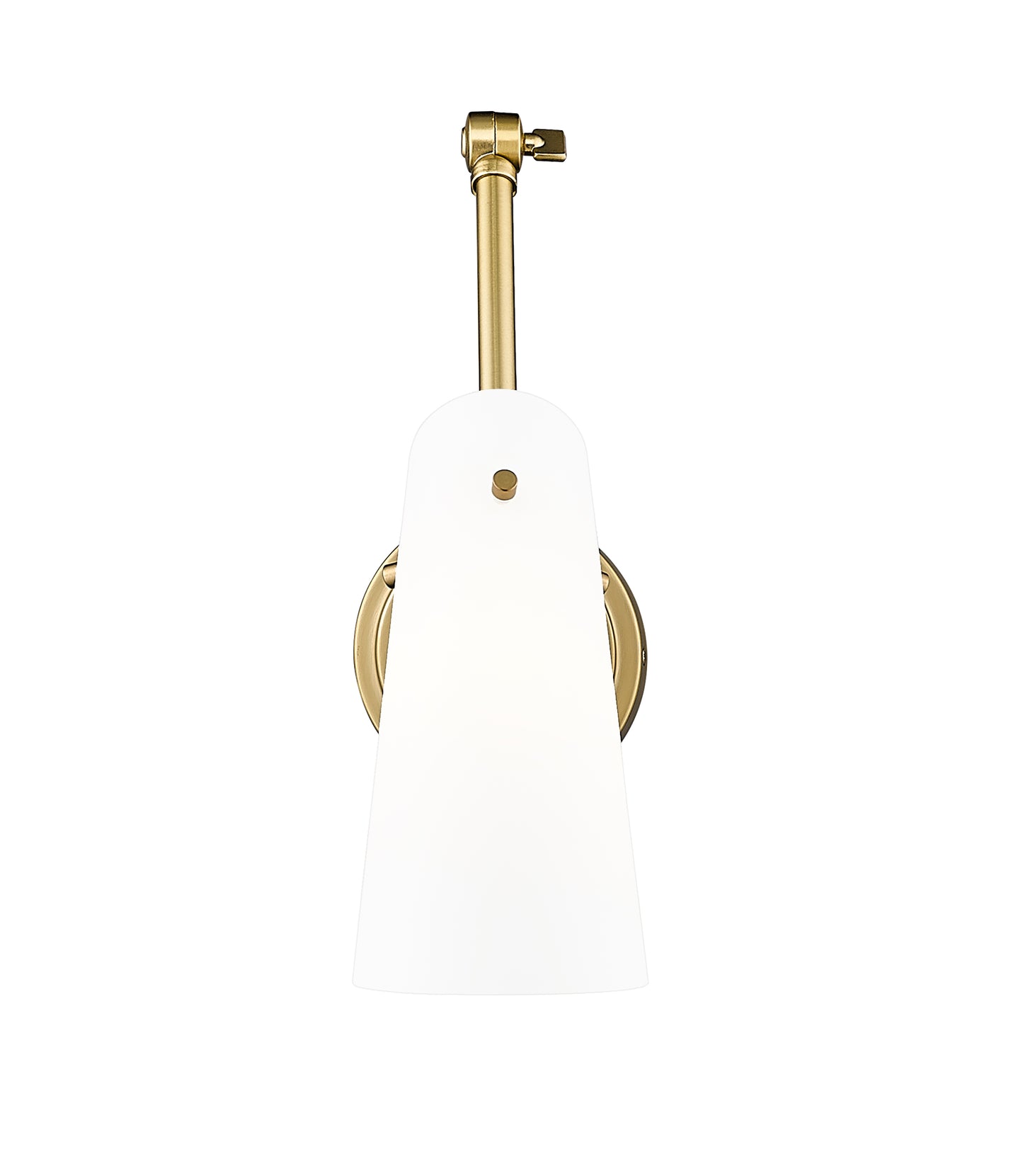 350S-MGLD - Julia 1 Light Wall 5" Sconce - Modern Gold