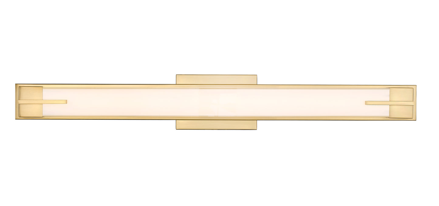 4100-33W-MGLD-LED - Chase 1 Light 33" Vanity - Modern Gold