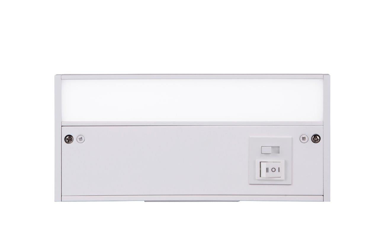 CUC3008-W-LED - 3CCT Under Cabinet Light Bars 1 Light 3.63" Wide Under Cabinet Light Bar - White