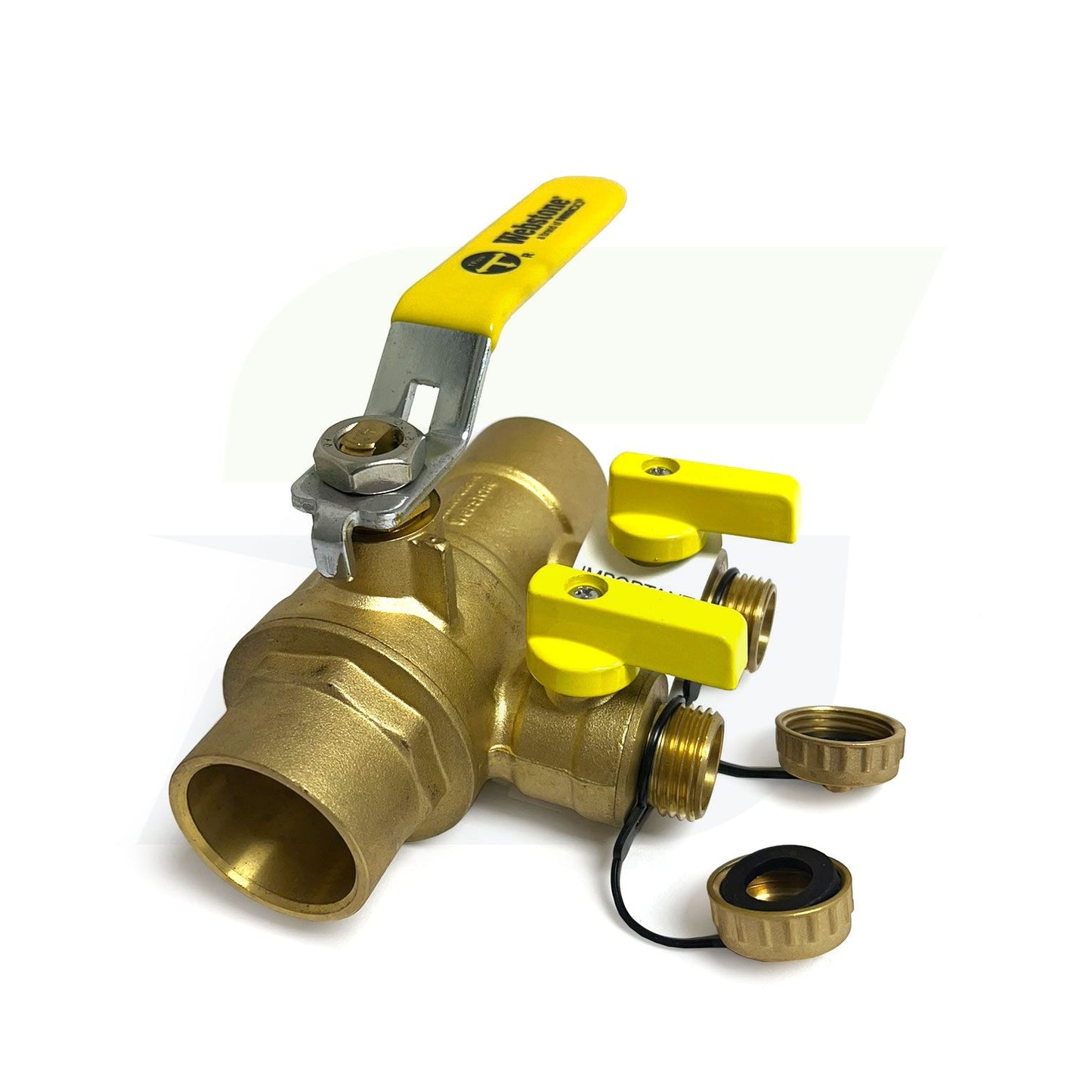 88614 - 1" Press Purge & Fill Ball Valve