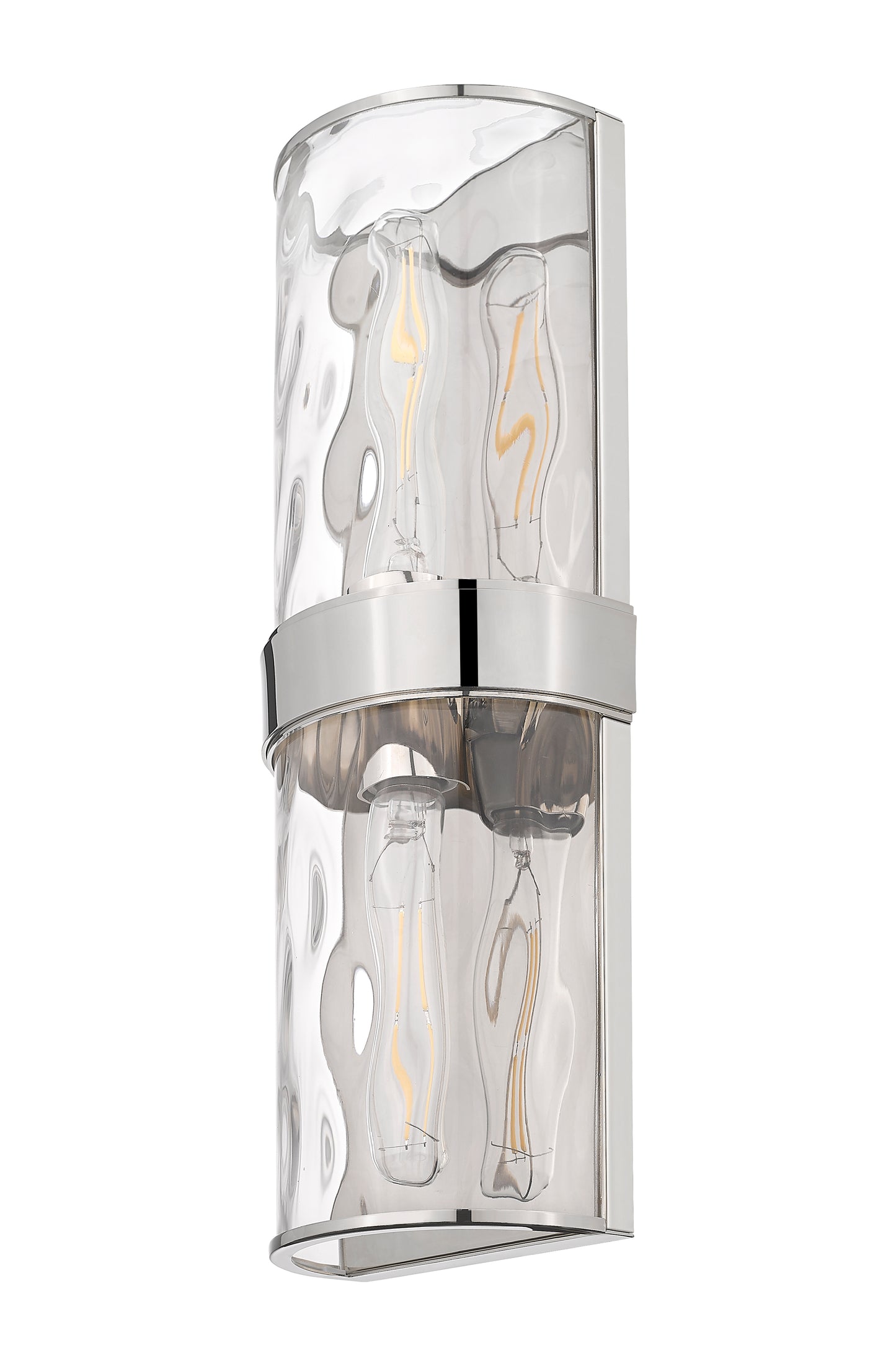 3053-2SL-PN - Meridian 2 Light Wall 18" Sconce - Polished Nickel