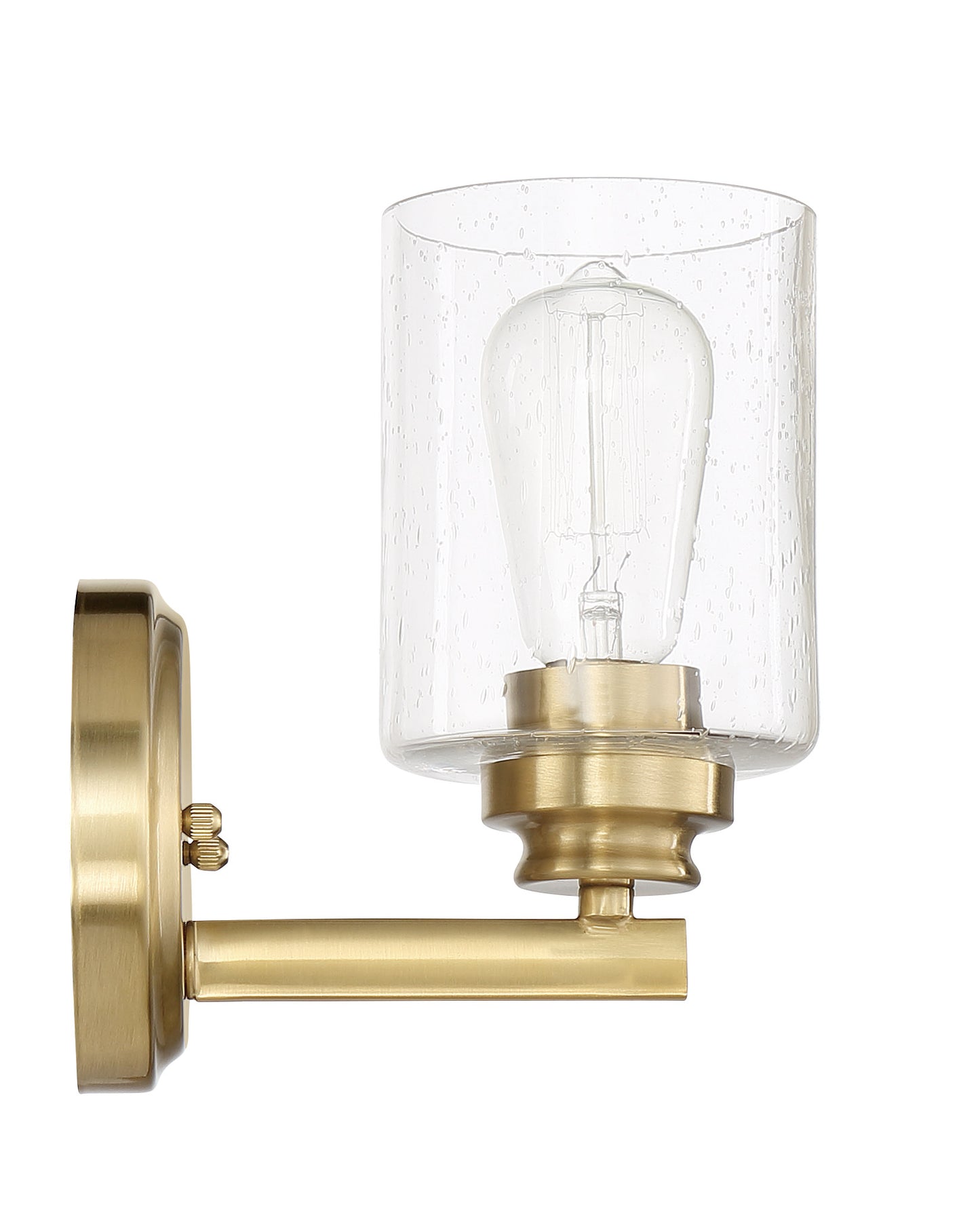 50501-SB - Bolden 1 Light 8.5" High Wall Sconce - Satin Brass