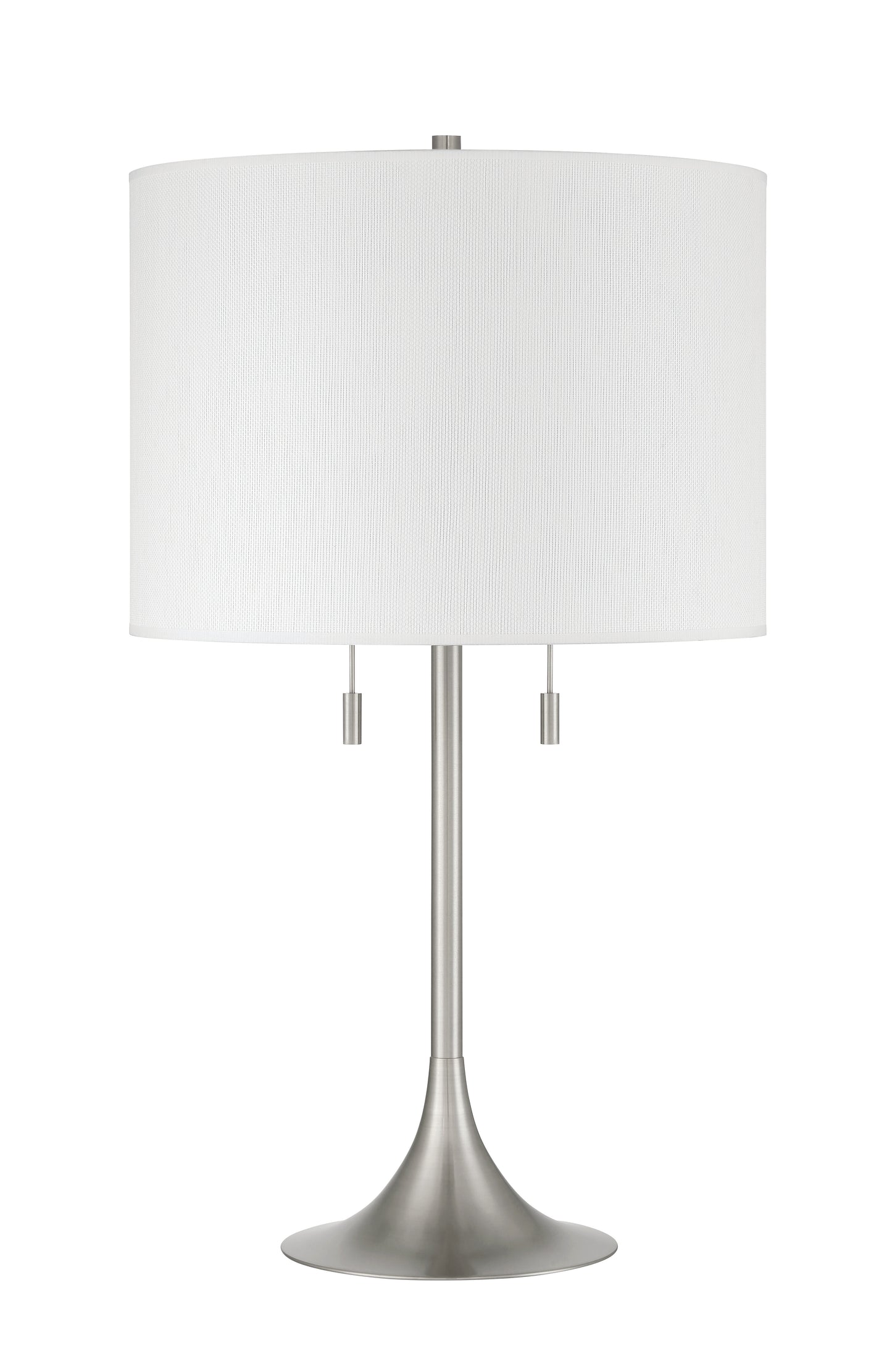87003BNK-T - Neely 2 Light 30" High Table Lamp - Brushed Nickel