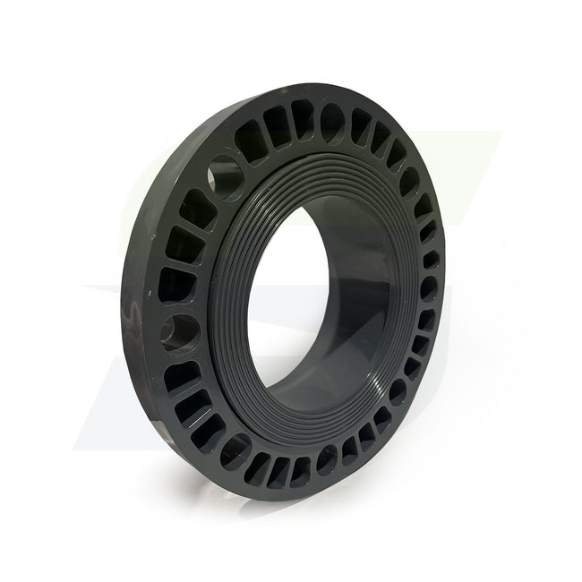854-060 – 6" Glass-Filled Schedule 80 PVC Van Stone Flange - Class 150 - Socket