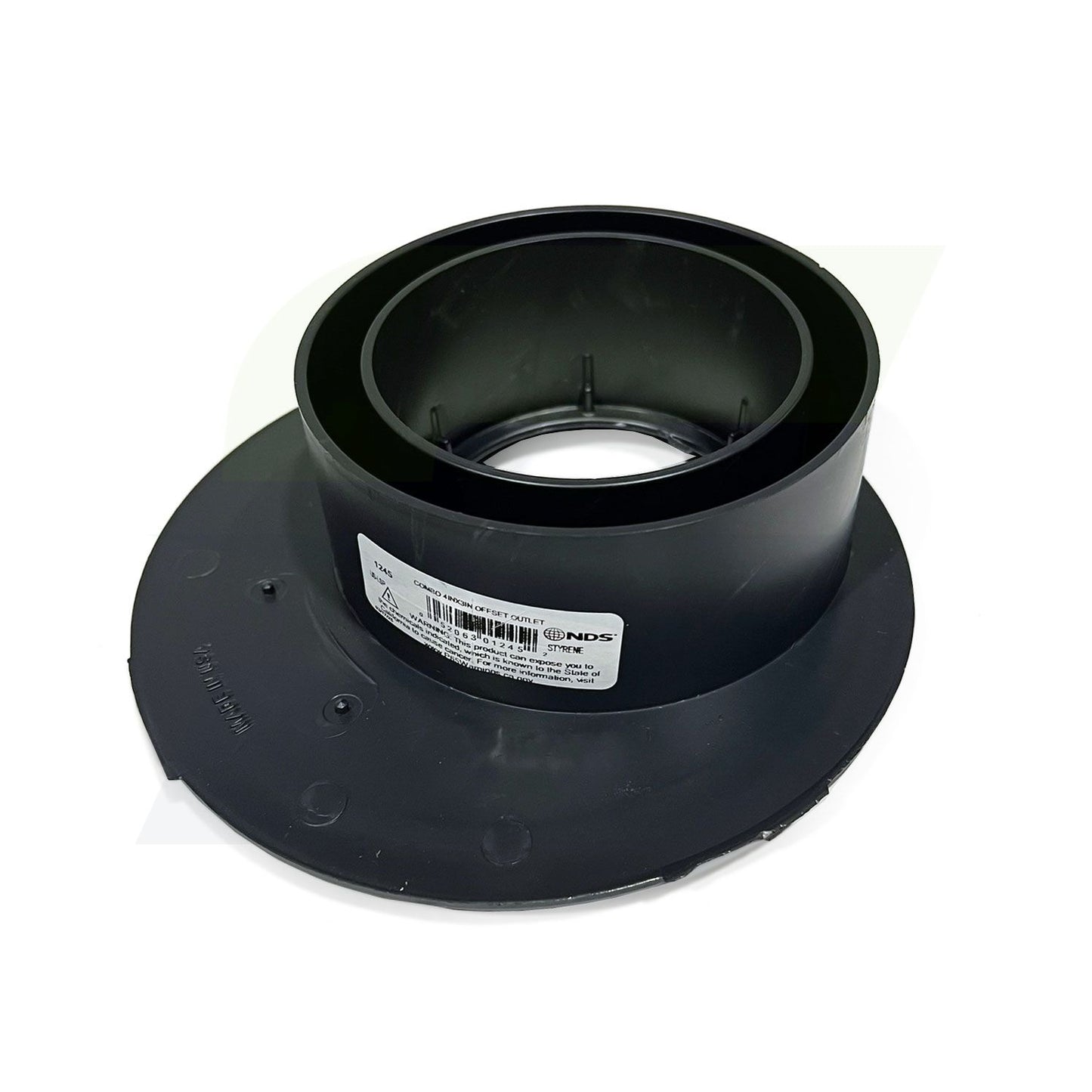 1245 - 3" & 4" Offset Universal Outlet for Square Catch Basins