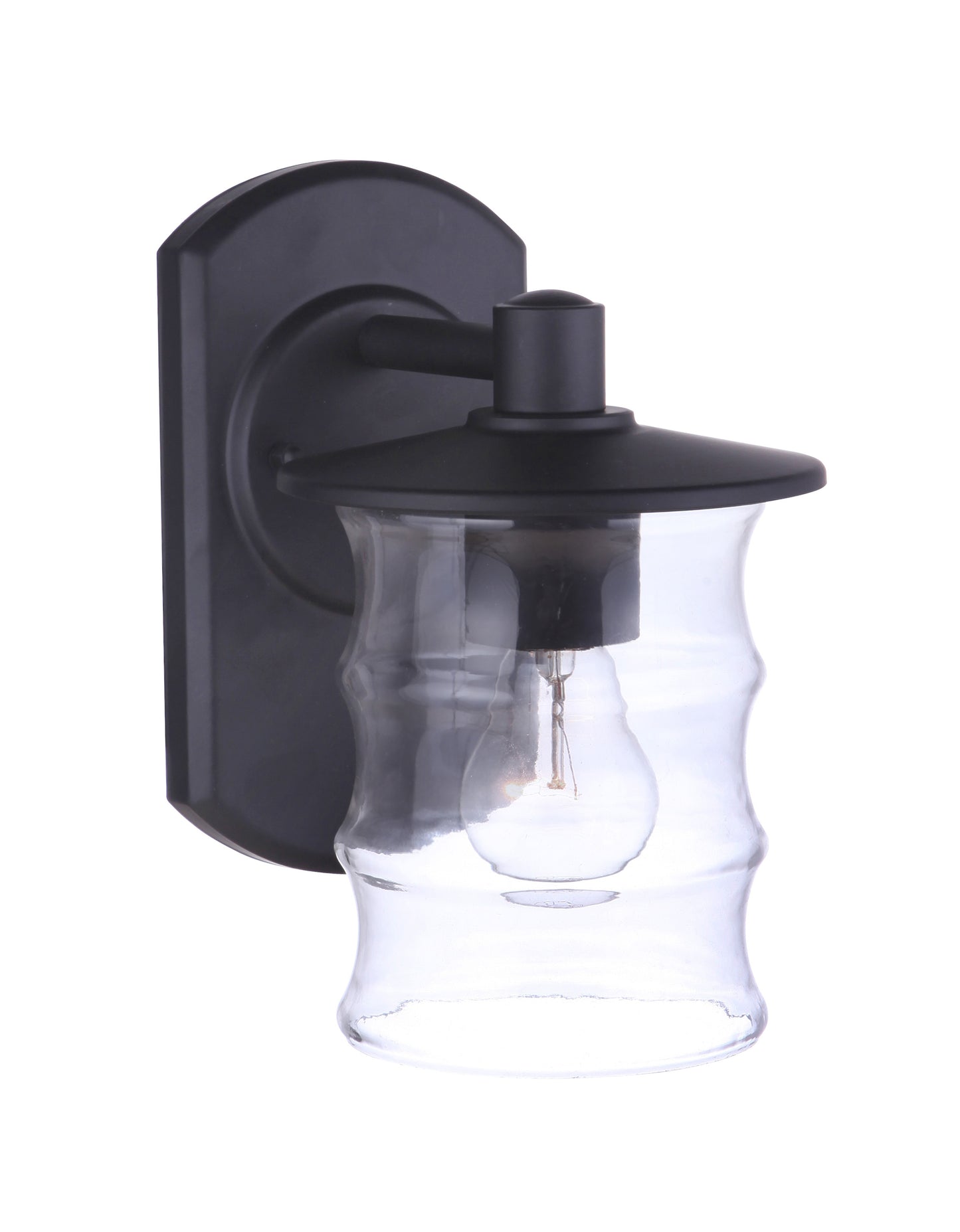 ZA3604-MN - Canon 1 Light 9.88" High Outdoor Wall Lantern - Midnight