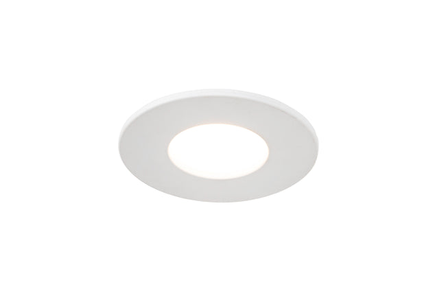 X9105-W-LED - LED Downlight 1 Light 4.63" Wide LED Low Profile Downlight - White