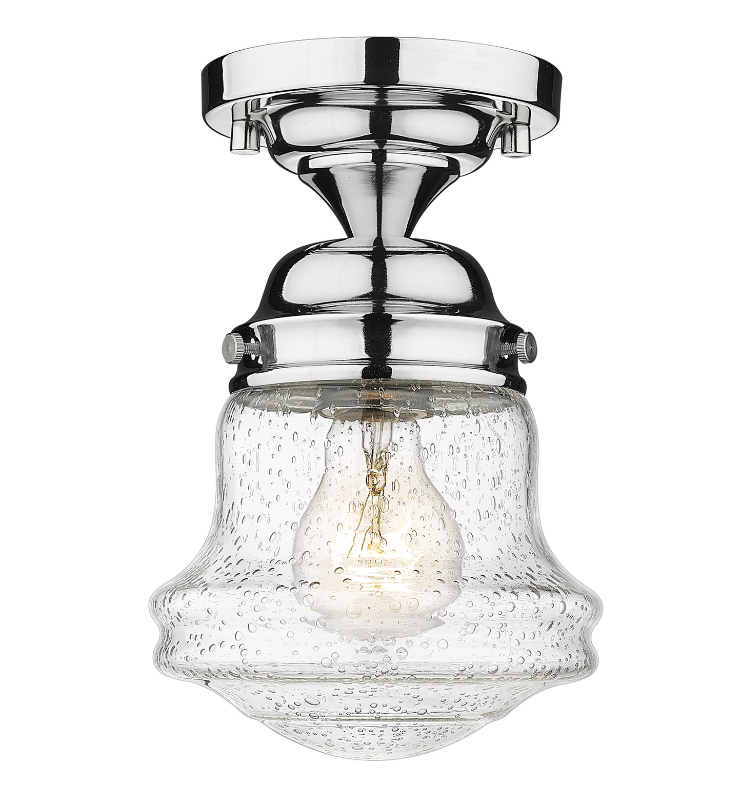 736F1-CH - Vaughn 1 Light Flush 6" Mount - Chrome