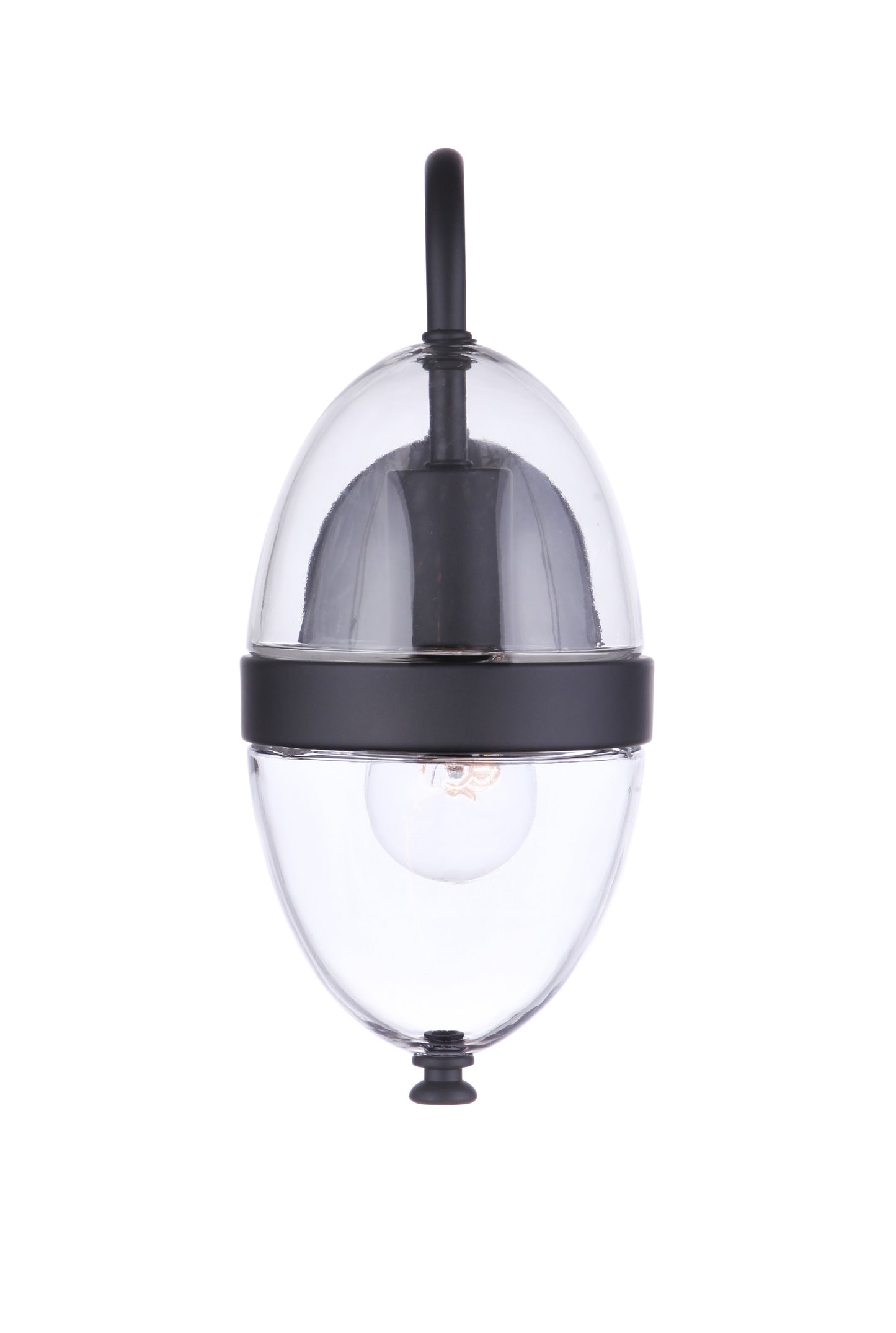 ZA3504-MN - Sivo 1 Light 11.75" High Outdoor Wall Lantern - Midnight
