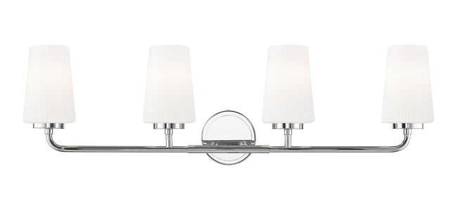 7005-4V-CH - Montford 4 Light 32" Vanity - Chrome
