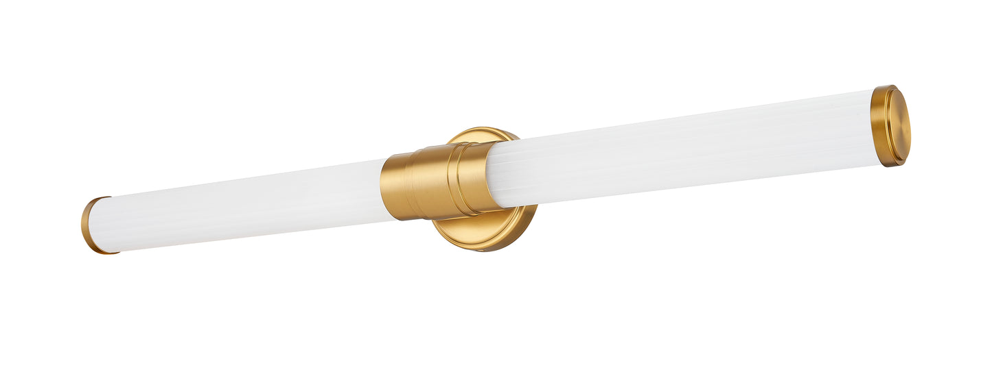 1020-32W-MGLD-LED - Warwick 1 Light 32" Vanity - Modern Gold