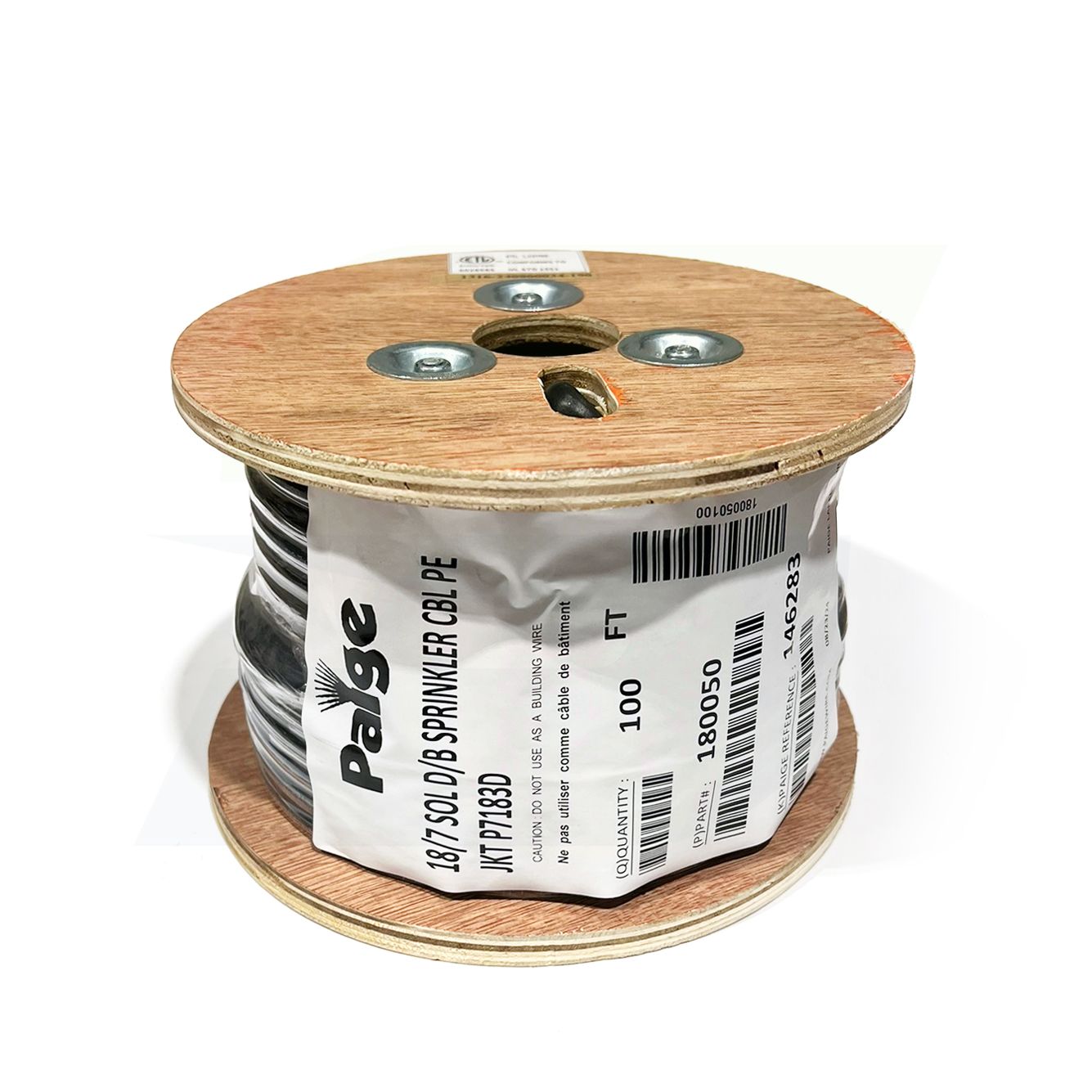 180050 - 18 AWG / 7 Conductor Direct Burial Sprinkler Wire - 100 Ft Roll